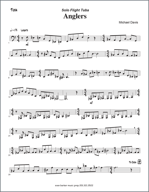 Anglers for solo tuba