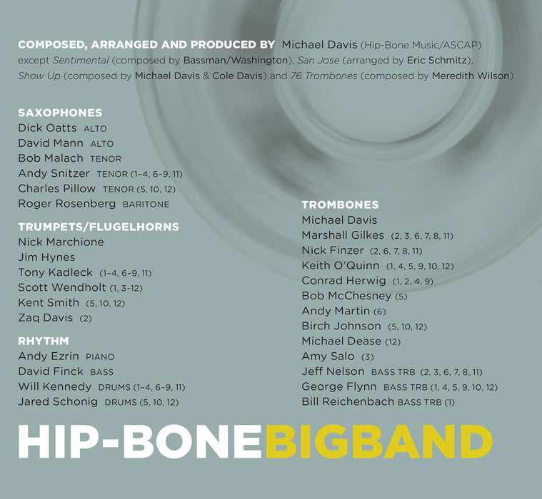 Hip-Bone Big Band CD panel
