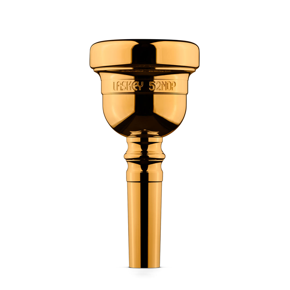 Laskey Davis Trombone Mouthpiece 52MD+ Gold Finish