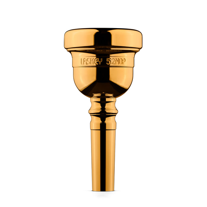 Laskey Davis Trombone Mouthpiece 52MD+ Gold Finish