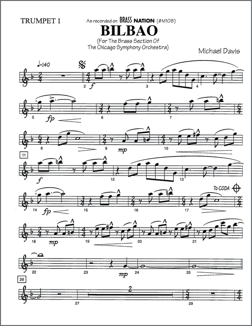 hebron 2023 high brass feature Sheet music for French horn, Trumpet other  (Mixed Quintet)