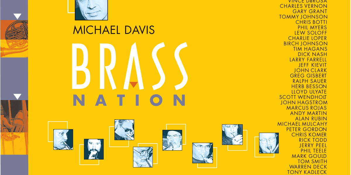 クラシック Michael Davis Brass Nation CD Brass Nation CD by Michael Davis — Hip-Bone Music