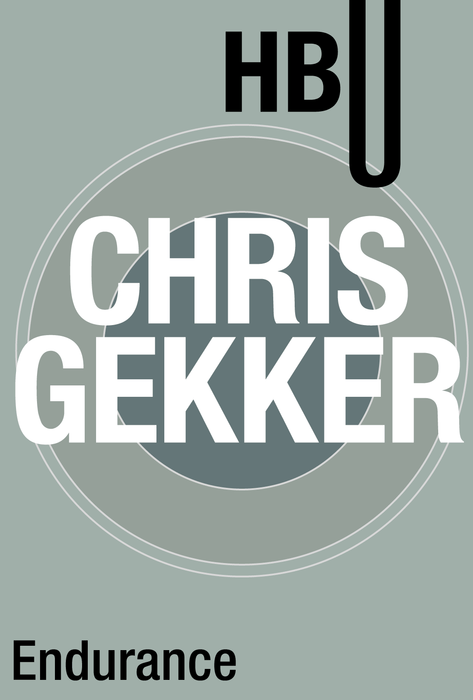 Endurance with Chris Gekker