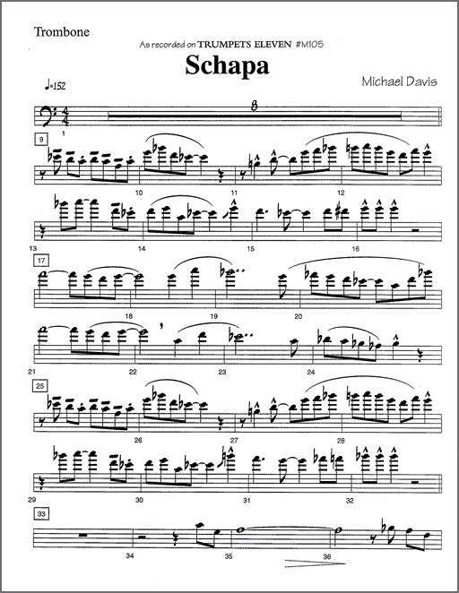 Schapa for trumpet